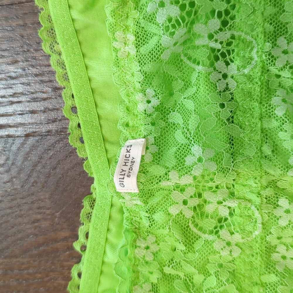 Gilly Hicks Lacey Unlined Bandeau - Picture 4 of 5